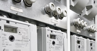 A row of fuses and home electrical appliances.