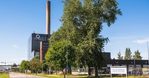 Toppila power plant on a summer day.